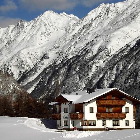 Apartmán Almhof Sölden Exteriér fotografie